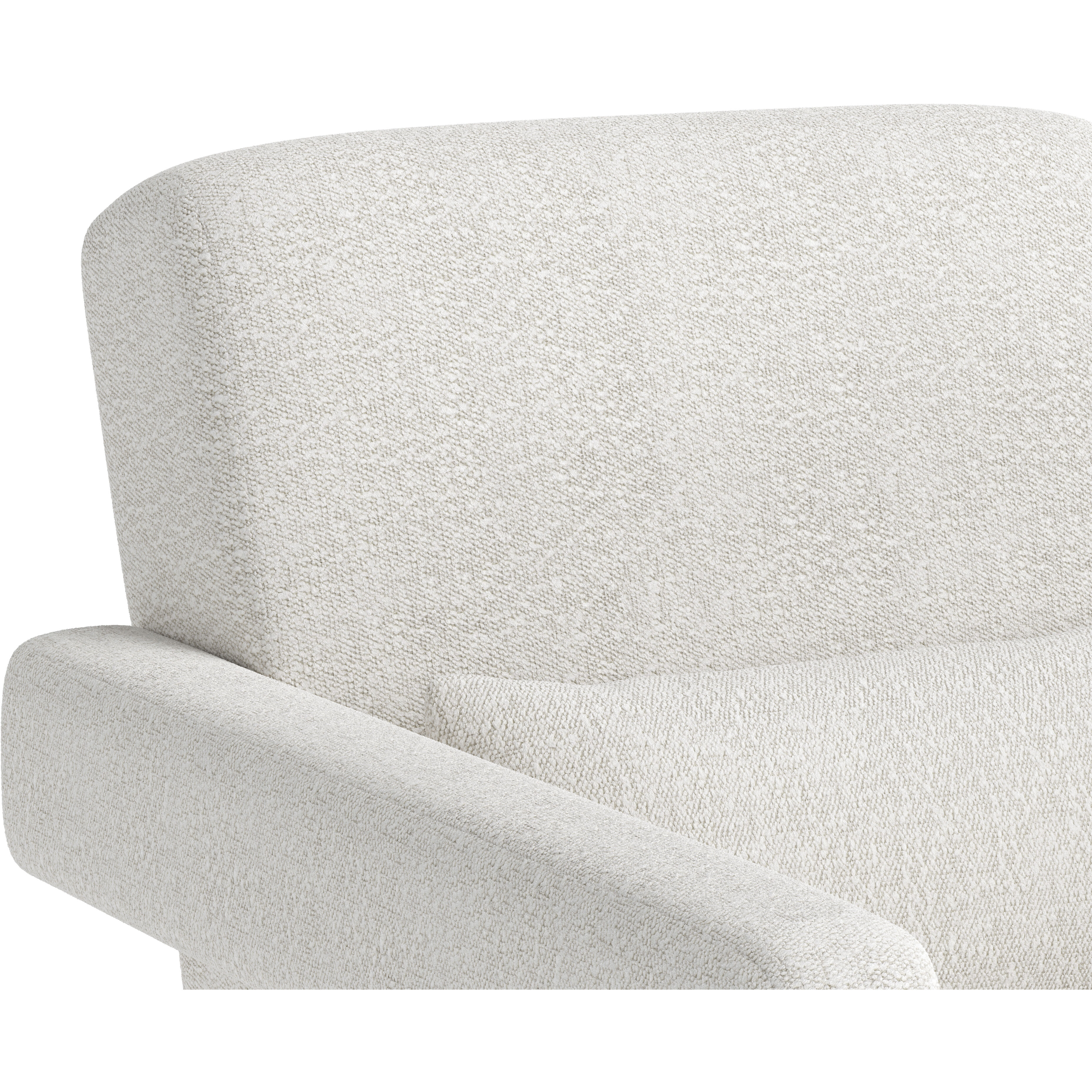 Forester Copenhagen White Lounge Chair